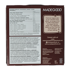 Made Good Granola bar chocolate chip 24 gram bio 6 Stuks