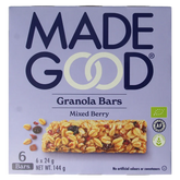 Made Good Granola bar mixed berries 24 gram bio 6 Stuks
