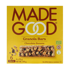 Made Good Granola bar chocolate banana 24 gram bio 6 Stuks