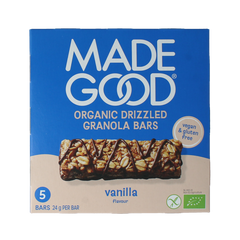 MadeGood Granola bar vanilla bio 5.00 Stuks