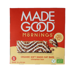 Made Good Morning bar cinnamon bun bio 5.00 Stuks