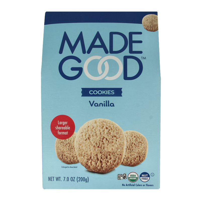 Made Good Crunchy cookies vanilla bio 200 Gram