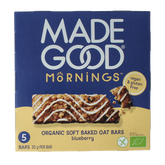 MadeGood Mornings bar blueberry bio 5 Stuks