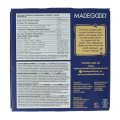 MadeGood Mornings bar blueberry bio 5.00 Stuks