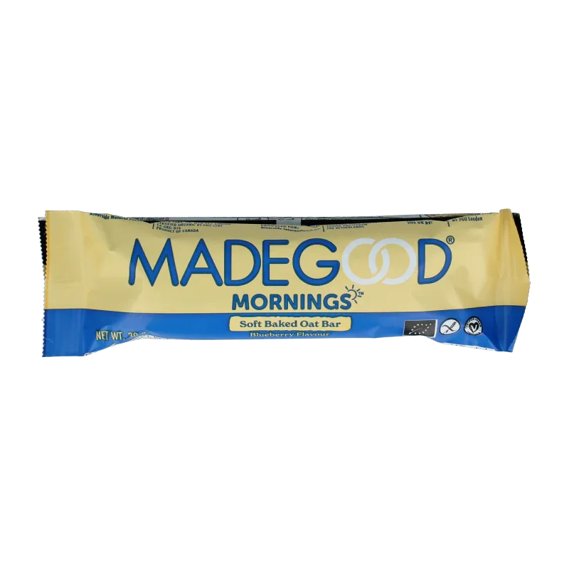Made Good Morning bar blueberry bio 30 Gram