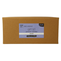 Yours Naturally Giftset 2 geurkaars&1x geurstokjes lavendel 1 Set