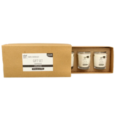 Yours Naturally Giftset 3 votive geurkaarsen witte jasmijn 1 Set