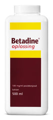 Betadine Jodium oplossing 100mg/ml 500 Milliliter