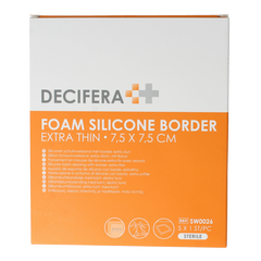Decifera Foam border 7.5 X 7.5cm 5.00 Stuks