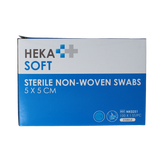 Heka Soft Non-woven kompres 5x5 steriel 100.00 Stuks