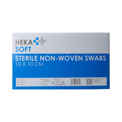 Heka Soft Non-woven kompres 10 x 10cm 100.00 Stuks