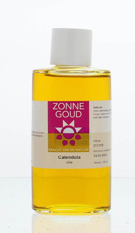 Zonnegoud Calendula olie 100.00 Milliliter