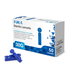 Fora FORA Lancetten - 30G (50 Stuks) 50.00 Stuks