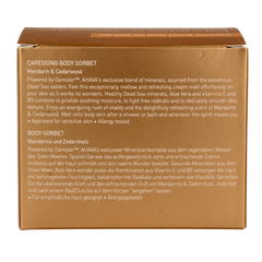 Ahava Caressing body sorbet Mandarin & Cedarwood 350.00 Milliliter