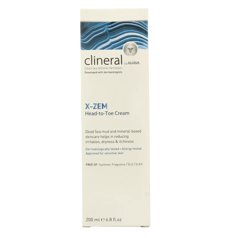 Ahava Clineral x-zem head-to-toe cream 200 Milliliter