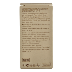 Ahava Men age control moisturizing gezichtcreme SPF15 50.00 Milliliter