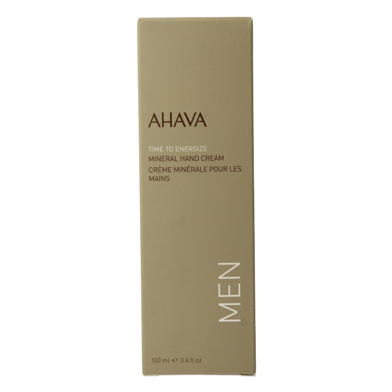Ahava Men mineral hand cream 100 Milliliter