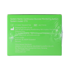 Yuwell Anytime Glucose Transmitter CT3 (voor 2 jaar) 1.00 Stuks