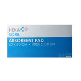 Hekasorb Absorberend verband 20x30 steriel 10.00 Stuks