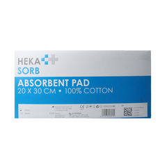 Hekasorb Absorberend verband 20x30 steriel 10.00 Stuks