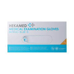 Hekamed Handschoenen soft nitrile S 100.00 Stuks