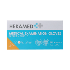 Hekamed Handschoenen soft nitrile S 100.00 Stuks