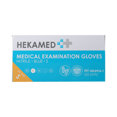 Hekamed Handschoenen soft nitrile S 100.00 Stuks
