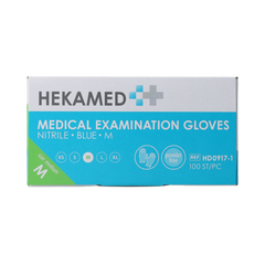 Hekamed Handschoenen soft nitrile M 100.00 Stuks