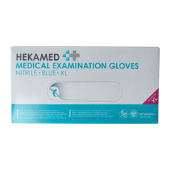 Hekamed Handschoen soft nitrile XL 100.00 Stuks