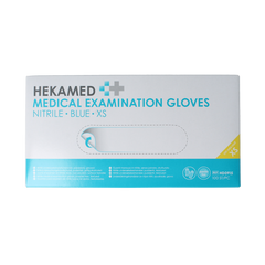 Hekamed Handschoen soft nitrile XS 100.00 Stuks