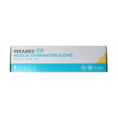 Hekamed Handschoen soft nitrile XS 100.00 Stuks
