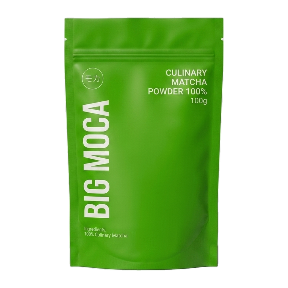 Powerful People BIG MOCA Culinary Matcha Poeder 100.00 Gram