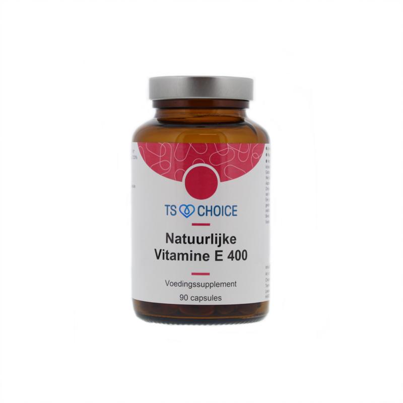 TS Choice Natuurlijke Vitamine E 90 Capsules