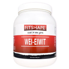Fitshape Wei eiwit vanille 1.00 Kilogram