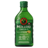 Mollers Omega-3 levertraan citroen 250.00 Milliliter