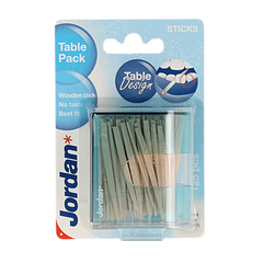 Jordan Tandenstoker tafeldispenser 125 stuks 1.00 Stuks
