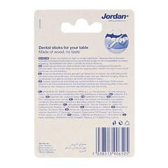 Jordan Tandenstoker tafeldispenser 125 stuks 1 Stuks