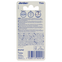 Jordan Tandenstoker dun mint 100 Stuks