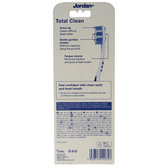 Jordan Tandenborstel totalclean soft 4 Stuks