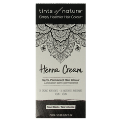Tints Of Nature Henna cream black semi permanent 70 Milliliter