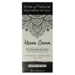 Tints Of Nature Henna cream black semi permanent 70.00 Milliliter
