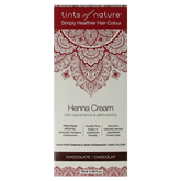 Tints Of Nature Henna cream chocolate semi permanent 70 Milliliter