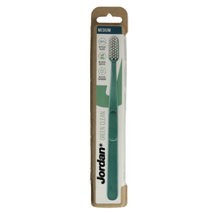 Jordan Tandenborstel green clean medium 1 Stuks