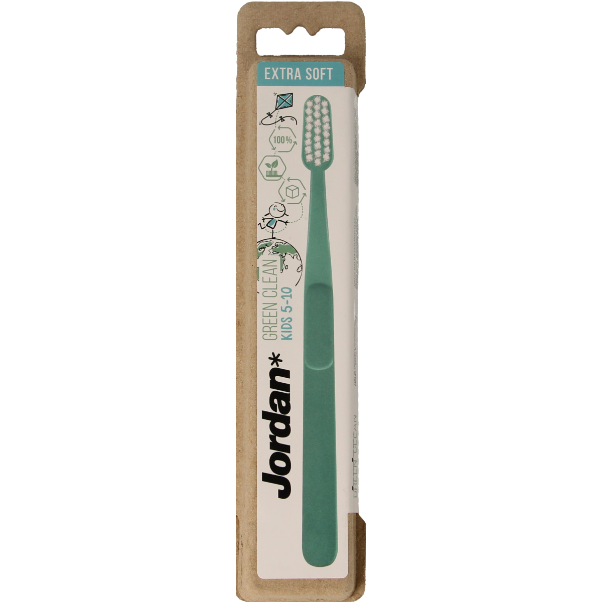 Jordan Tandenborstel Clean Smile Care Kids Extra Soft 1.00 Stuks