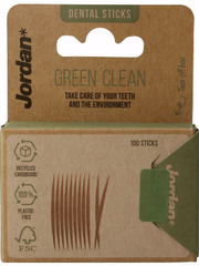 Jordan Green clean tandenstoker dun 100 Stuks