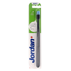 Jordan Tandenborstel clean smile soft assortie 1 Stuks