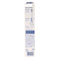 Jordan Tandenborstel clean smile soft assortie 1 Stuks