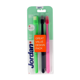 Jordan Tandenborstel clean smile soft 3 Stuks