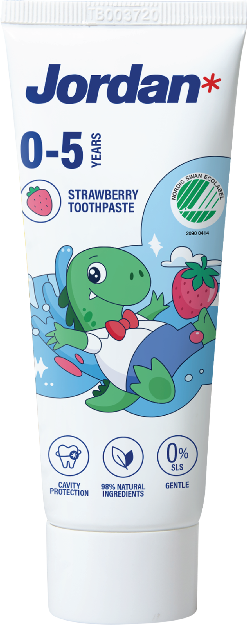 Jordan Tandpasta kids 0 - 5 jaar 50.00 Milliliter