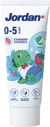 Jordan Tandpasta kids 0 - 5 jaar 50 Milliliter
